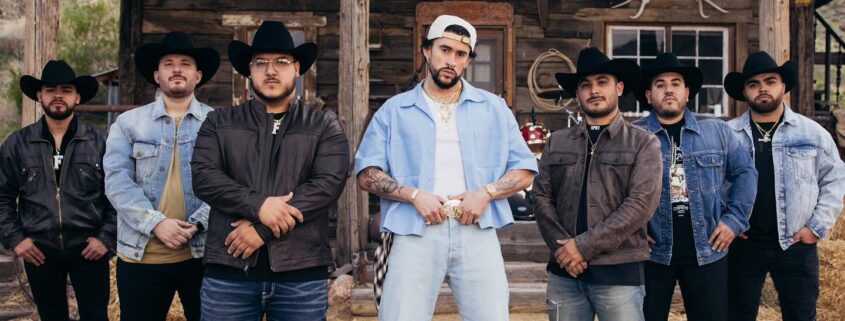 Bad Bunny se adentra en la música norteña regional mexicana con su colaboración en 'Un X100To' de Grupo Frontera
