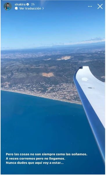 Shakira dice adiós a Barcelona 