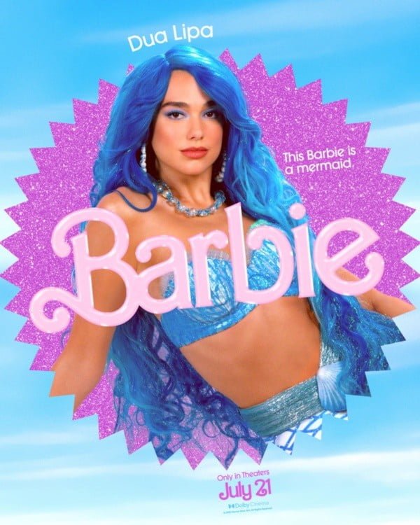 Revelan hermosos afiches de personajes de Barbie.(Foto: Warner Bros.)
