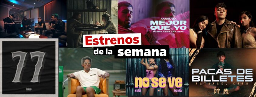 Descubre los nuevos éxitos musicales de la semana en el vapoverso