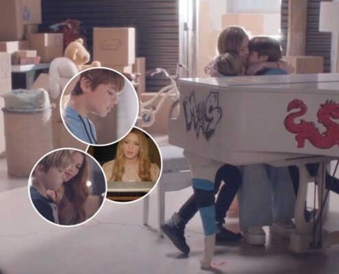 Shakira emociona a sus fans con el video de 'Acróstico' junto a sus hijos
