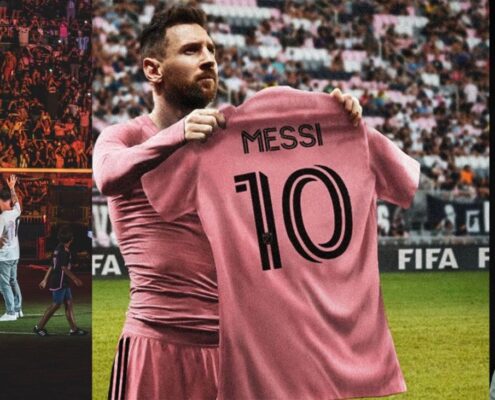 Messi recibe una cálida bienvenida musical de Maluma, J Balvin y Camilo en el Inter Miami