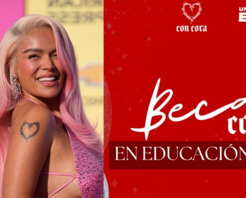 Karol G y Fundación con Cora Brindan Oportunidades Educativas a Mujeres Líderes en Colombia
