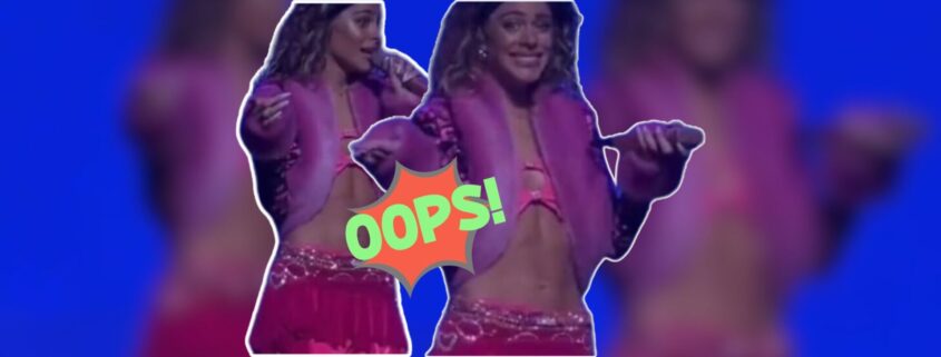Tini olvida su canción en pleno concierto