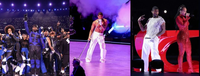 El Super Bowl LVIII brilló con el espectáculo de medio tiempo de Usher