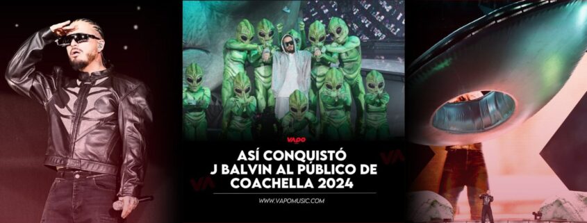 ASI CONQUISTO J BALVIN AL PUBLICO DE COACHELLA 2024